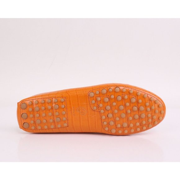 NIB M.Gemi Croc Embossed FELIZE Mule Clementine 36.5, 38 - Picture 10 of 11